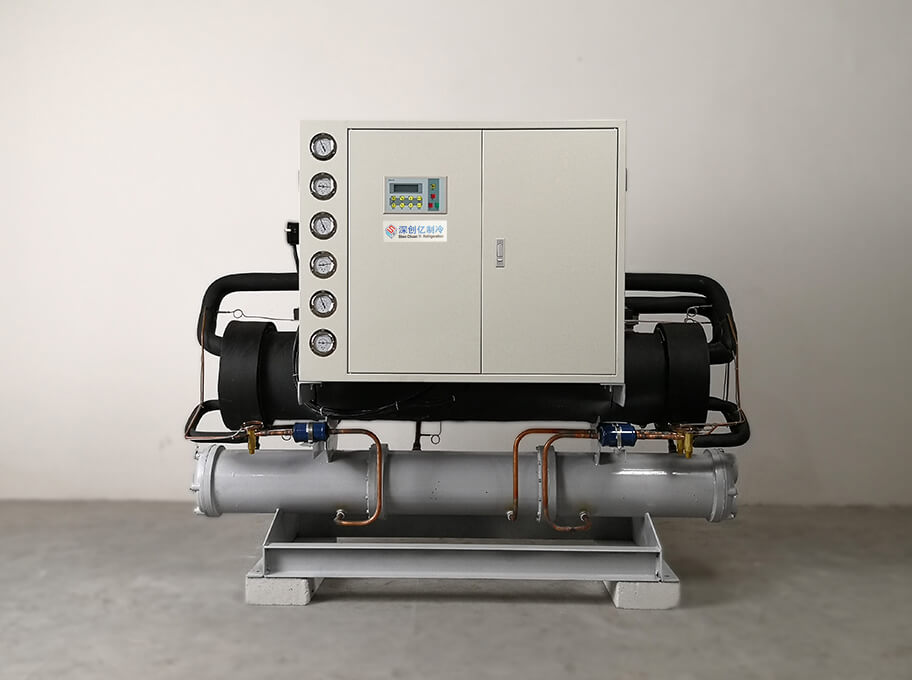 resfriador de água scroll refrigerado a água 1